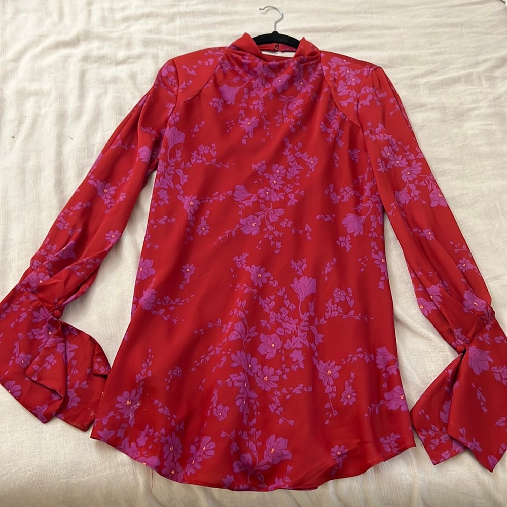 Free People Aries Romantic Mini Dress